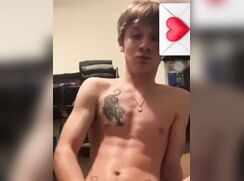 STR8 19YO baited moans and cums