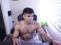 David Playing With Hole & Massive Cumshot!!