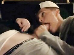 Throating daddy's dick