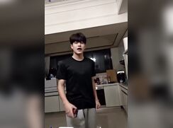 (no nude) boy with small bulge and singing