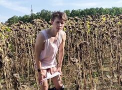 AHV-HD - Straight 18 y.o cums outdoor, my friends filmed Me, it is ok