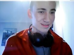 Vintage Webcam Tattoo Slender Colleeg Guys wanks off - AI Enhanced