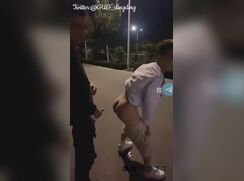 Truck Driver Raw-Fucking Hot Young Stud by the Road