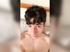 AHV - Teen cums on face