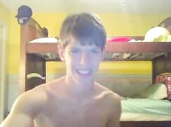 Vintage webcam: Big smile, big dick!