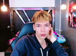 handsome guy plays dressed on cam