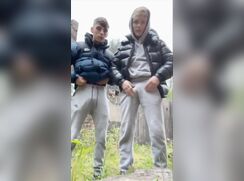 Sucking and fucking in public