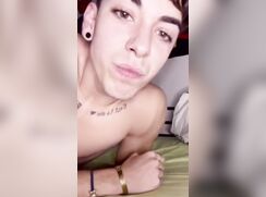 AHV - He takes his own sperm