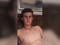 str8 blonde dude has no problem showing jiggly ass