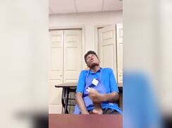 AHV - Enjoy this cute teen almost getting caught nutting in the break