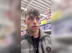 Fun in the store public porn