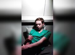 Quick cum after workout