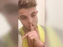 Shush dont tell my workmates im having a wank LOL