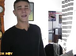 Casting porno pour jeune étudiant