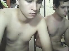 Vintage webcam: Brothers sexy