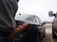 shooting between the cars