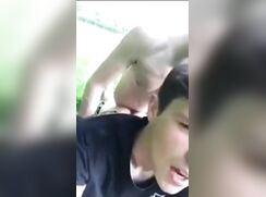 Boys fucking outside guys gay anal sex