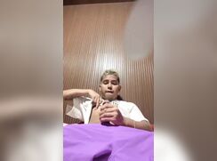 Latino jerk off cum. ́