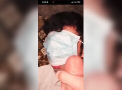 Arabs friend convinces him to cum on him