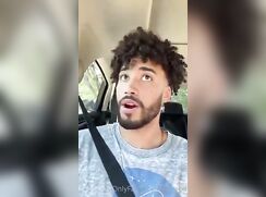 OF Vinnie With Big Dick, Pulls Over to Cum 225