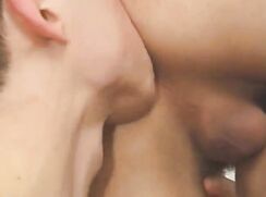 Hot fuck in the kitchen...