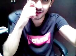 Twink Cums In Dads Office