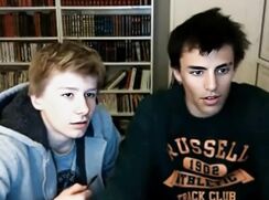 Two very sexy College Bro's wank off on webcam - AI Enhanced