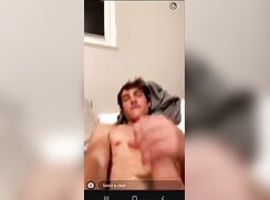 cute big cock blonde snapchating clip