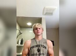 cute princenton college blonde snapchating to girl