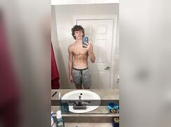 cute blonde hot snapchating bate clip