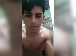 a horny young guy jerking off for someone...