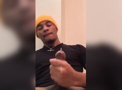 Into it: enjoying a wank