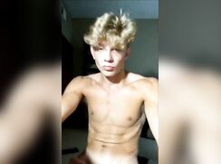Exotic Blonde Jacks Cock