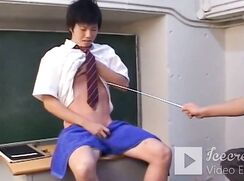 ASIAN/JAPANESE BABY-FACED STUDENT IS ABUSED IN THE CLASSROOM GAYPORN 93