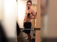 cute fit college blonde bate clip