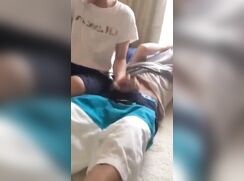 Summer sleepover games, this is called "Driving a stick".