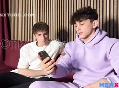 Samuele Cunto gets her ass drilled by her colleague's hard cock