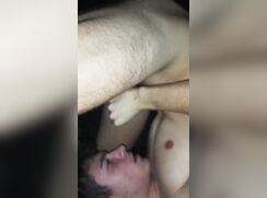 AHV - Loves shooting big ropes of cum into his mouth