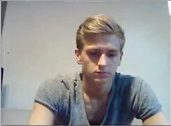 Blonde guy hot asshole