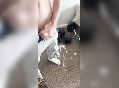 daleboyonlyfans cumming on mirror