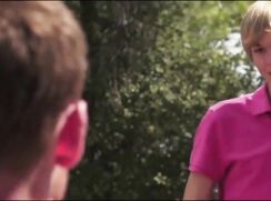 Gorgeous Scotty fucked in a tent