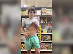 At the store sporty public