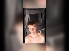 cute dannye cumming bed bate