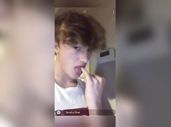cute big cock college blonde bate clip