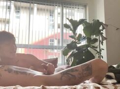 asian boy finishes off his boyfriend