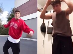 cute fit blonde showing nude on tiktok