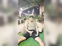 My friend will jerk-off anywhere on a dare