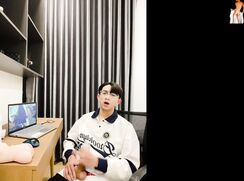 AA Vid - Gay porn cute Asian boy jerking to porn sexy twink amateur tube