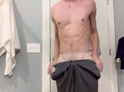 Playing cock on toilet - #TA