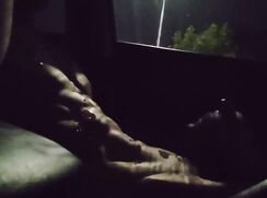 Whimpering a shooting a fat load